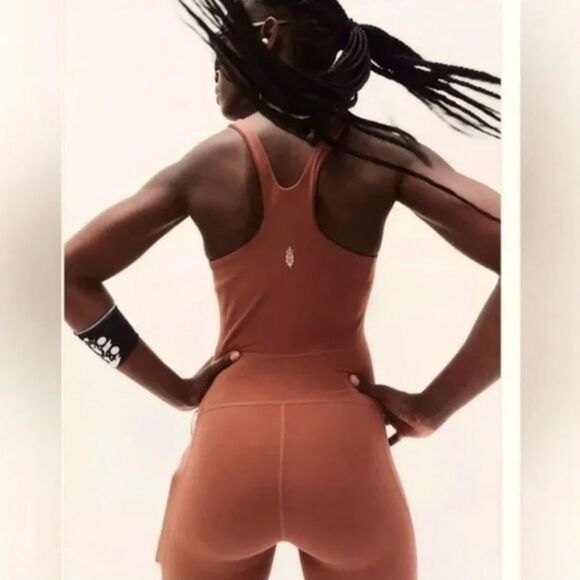 New FP Movement Never Better Runsie Sleeveless Bodysuit M - Picture 12 of 13